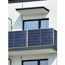 Energie der Zukunft Solarkraftwerk 800W/Halterungen & Wifistick x schwarz/grau