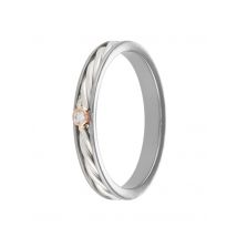 Atelier Kroll Kordel-Ring, Brillant 17 Diamant