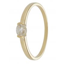Atelier Kroll Solitär-Ring, Diamant, Gelbgold 585 20 Diamant