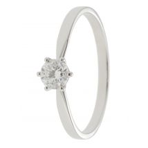 Atelier Kroll Solitär-Ring, Diamant, Platin 950 18 Diamant