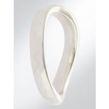 Björn Donner Design-Ring ""My Waves"", Hammerschlag-Struktur 18 Silber 925