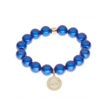 Magic Pearl Armband ""Venus Paradise"" mit Marken-Rondell x marine