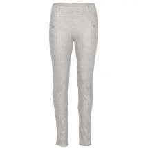 MONACO blue Hose in Lammnappaoptik mit Gürtelschlaufen 19 felsgrau