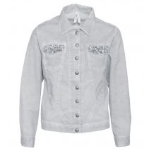 Body Needs Twilljacke 46 silber