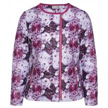 Bildschön by Natascha Ochsenknecht Steppjacke mit Rosendruck 38 fuchsia