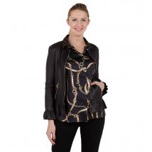Sarah Kern Outlet Jacke 50 schwarz