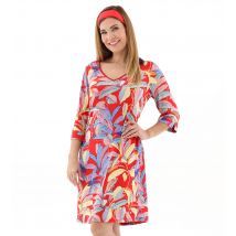 MONACO blue Tunika Diane mit Paradisedruck 46 multicolour
