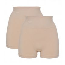 Pure Shape Shaping-Hotpants mit Lüftungszone im 2er Pack XL champagner