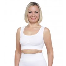 Pure Shape Shaping-Bustier mit Lüftungszonen XXXL weiß