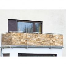 WENKO Sichtschutz Mauer, für Balkon und Terrasse