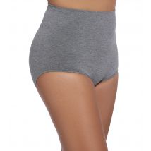 Pure Shape Shaping-Taillenslip mit Kaschmiranteil L schwarz-melange