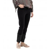 incasual Jeans mit abnehmbaren Manschetten 46 schwarz