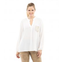 MONACO blue Bluse Samantha 34 weiß