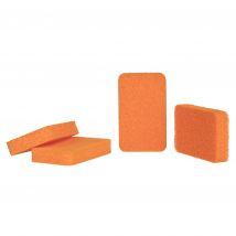 HiGloss Hygiene Silikonreinigungsschwämme 4-tlg Set x orange