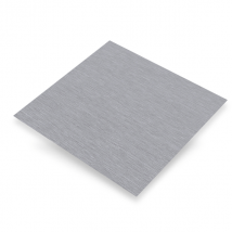 Plaque spéciale crédence en aluminium anodisé brossé - 600 x 700 mm - épaisseur 0.8 mm CQFD 2017-6502
