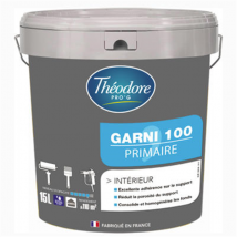 Peinture impression intérieure Garni 100 Primaire Blanc mat 15L