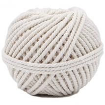 Cordeau coton câblé blanc 1.5 mm x 55 m CORDERIES TOURNONAISES 50/0608