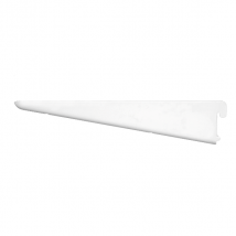 Console double avec pas de 32 mm CQFD - coloris blanc 320 mm