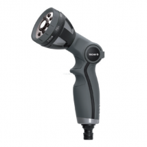 Pistolet d'arrosage 8 jets Régulateur débit Jet mousseur Alu tri-matière