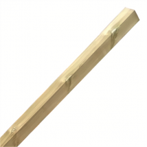 Bois d'ossature en Pin - raboté 4 faces AA - Traité Classe 4 Marron - 90 MM x 90 MM - 3,00 M