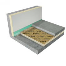 Plaque isolante Utherm Floor K - 3,7 m².K/W - 1200x1000x80 MM
