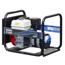 Groupe électrogène HX 6000 C5 monophasé 230 V moteur essence Honda 6 kW/6.60 kVA SDMO