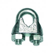 Serre-câble étrier verrouillage serrage DIN 741 12-13 mm Acier zingué