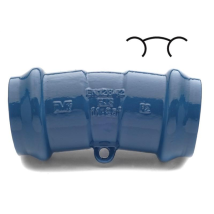 COUDE 2E 1/32 PVC 75 PN16