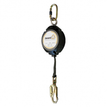 Antichute rappel automatique sangle 6 mètres Levac mousqueton en acier