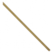 Tige filetée en laiton longueur 1 mètre diamètre 5 mm