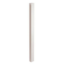 TUBE DE DESCENTE RECTANGULAIRE EN 4M BLANC
