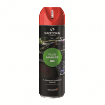 Traceur forestier Fluo Marker 12 mois rouge fluorescent Soppec 131313