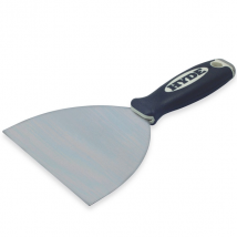 Couteau à enduire Théard MaxxGrip 6870 avec lame acier carbone manche bi-matière - largeur 152 mm