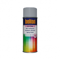 Peinture Belton aérosol SpectRAL brillante 9006 Aluminium Blanc 400 ml