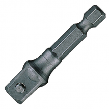 Porte douille avec teton de sécurite carré conducteur 1/4" hexagone d'entrainement 1/4" longueur 50 mm King Tony 771202