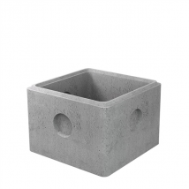 REGARD EAU PLUVIALE HAUSSE, 60X60 CM INTERIEUR, HAUTEUR 40 CM, AVEC EMBOITEMENT