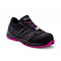 Chaussure sécurité basse femme Eris S3 SRA ESD Gaston Mille noir rose 36