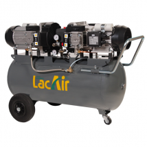 Compresseur d'air Lacmé 40/100 monophasé débit 400l/m 100 litres