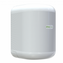 Distributeur essuie-mains en rouleau - en plastique 100% recyclé - blanc