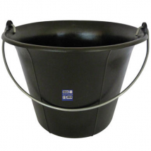 Seau caoutchouc gradué OBRA avec anse 7 mm capacité 12 litres 34112064
