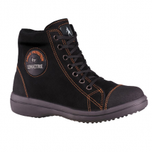 Chaussure sécurité femme Lemaitre cuir velour vitamine hte noire S3 T35