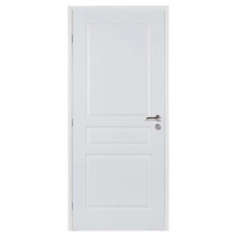 Bloc-porte blanc Design 110 Gypso - 204 CMx83 CM - droit poussant poussant