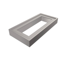 Elément droit PLUVIOSAFE Rectangulaire 860x420 H100