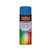 Peinture Belton aérosol SpectRAL brillante RAL 5012 Bleu Clair 400 ml