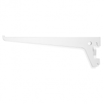 Console simple blanche - pas de 50 mm - longueur 400 mm CQFD 3500-2125