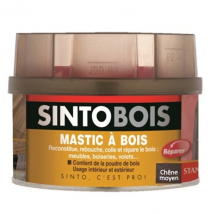 Mastic bois réparations courantes Séchage rapide chêne moyen 190gr