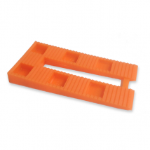 Coins de calage crantés KDS 80 x 40 x 8 mm Prunier KDSOP8F