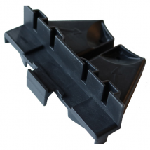 Support pour habillage latéral de terrasse sur plot Essentiel Jouplast