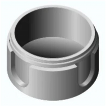 ELEMENT DE FOND H70 POUR REGARD BETON D1000 VOILES A BRISER