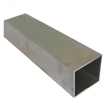 Règle à bâtir de plâtrier en Aluminium carrée 50 x 50 mm - longueur 2.50 m : Mob 353250